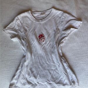 J. Crew Gray Fitted Short Sleeve T-Shirt